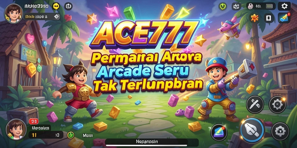 Tampilan gameplay ACE777 yang penuh aksi dan tantangan.