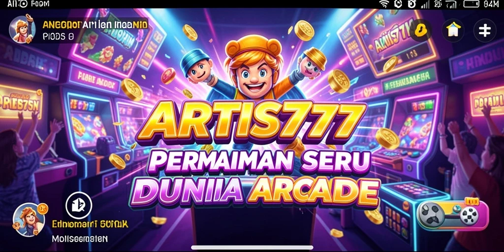 Screenshot menunjukkan intensitas gameplay Arcade yang seru.