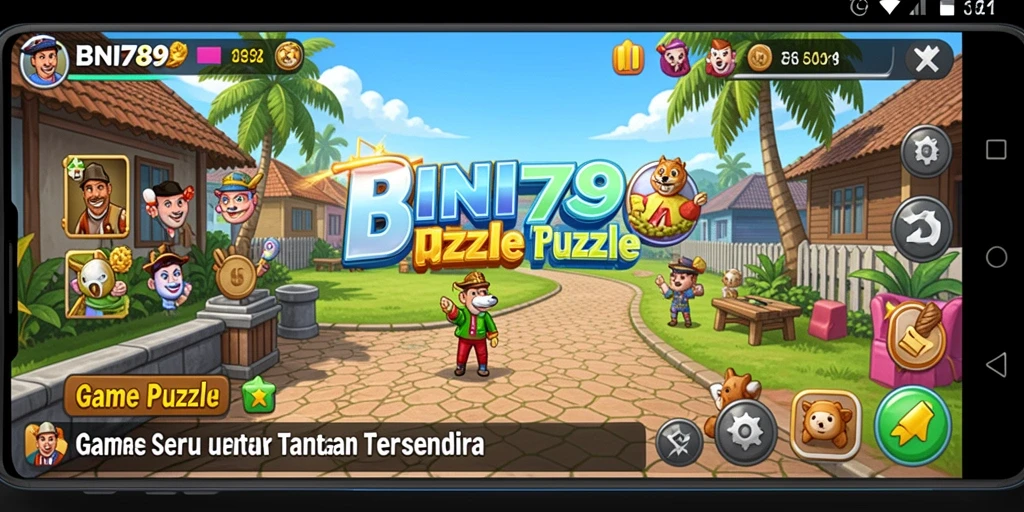 Tampilan gameplay seru dalam BNI789 dengan berbagai teka-teki menarik.