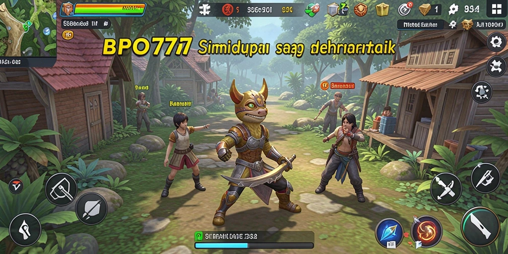 Tampilan gameplay BPO777 yang menarik dan penuh warna.
