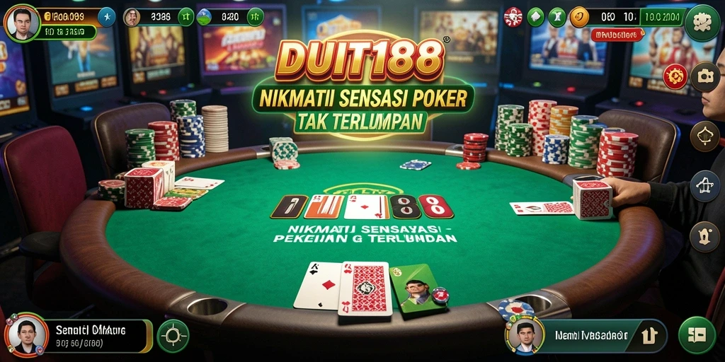 Tampilan gameplay seru dan mendebarkan di DUIT188.