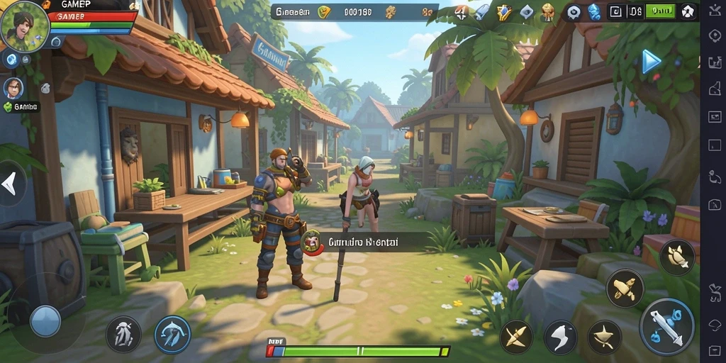 GAMERP menampilkan gameplay menarik dengan desain yang ceria.