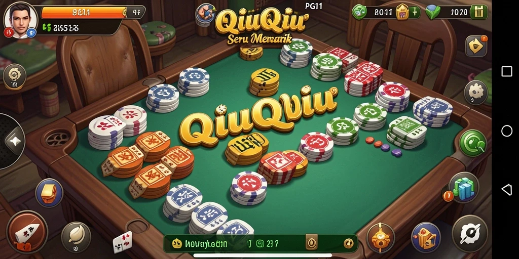 Tampilan screenshot PG11 yang menampilkan gameplay seru QiuQiu.