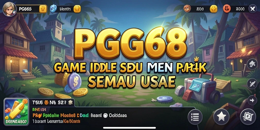 Screenshot gameplay PGG68 menampilkan momen seru saat mengelola sumber daya.