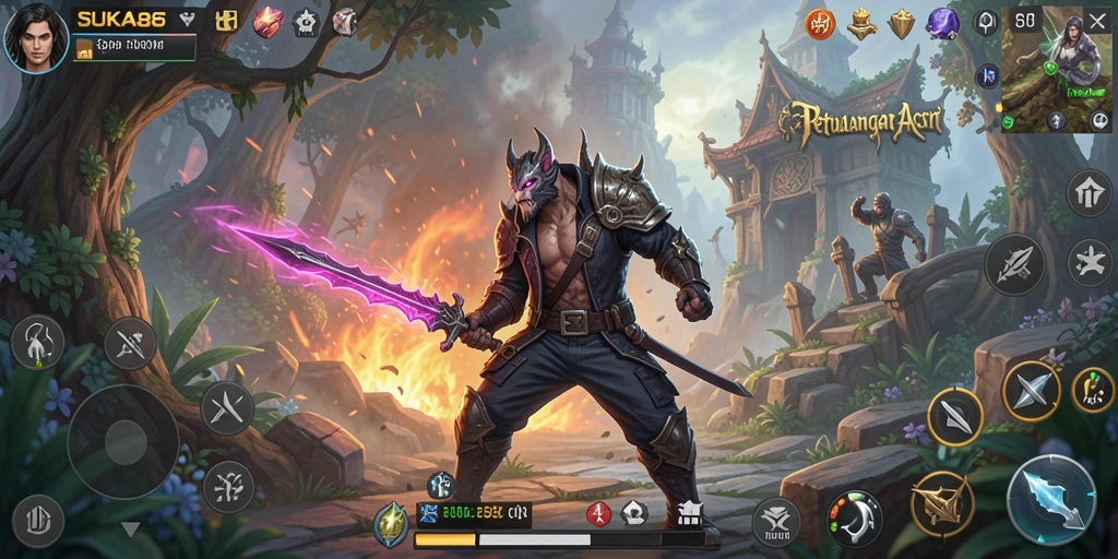 Lihat aksi seru dalam gameplay ARPG SUKA86.