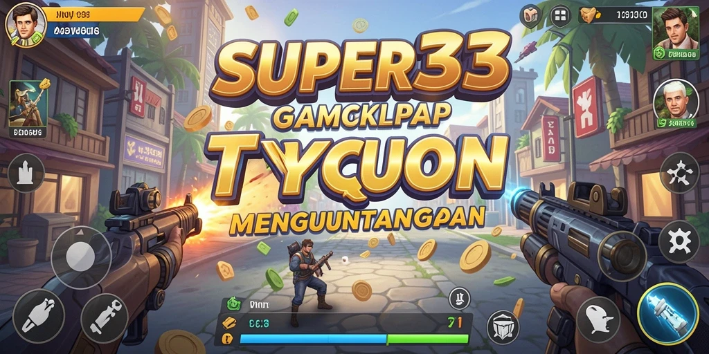 Tampilan gameplay Tycoon yang menantang dan menarik.