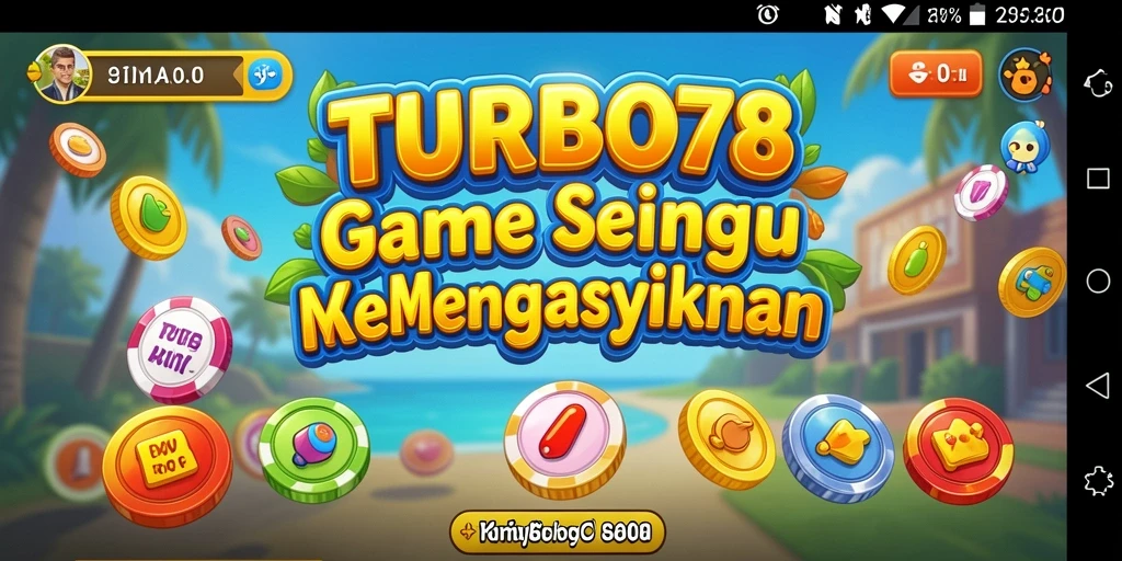 Screenshot gameplay seru dari TURBO78 dengan berbagai tema Bingo.